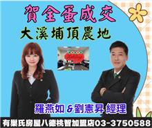  ☆成交~大溪埔頂農地☆